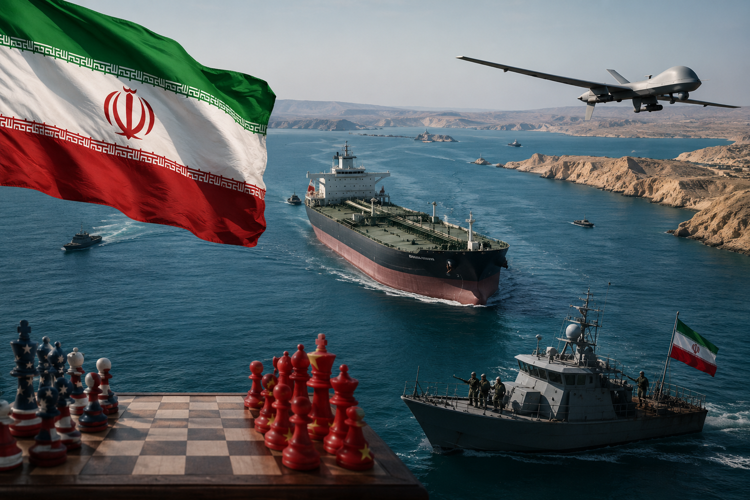 Title Iran Signals Strait Control