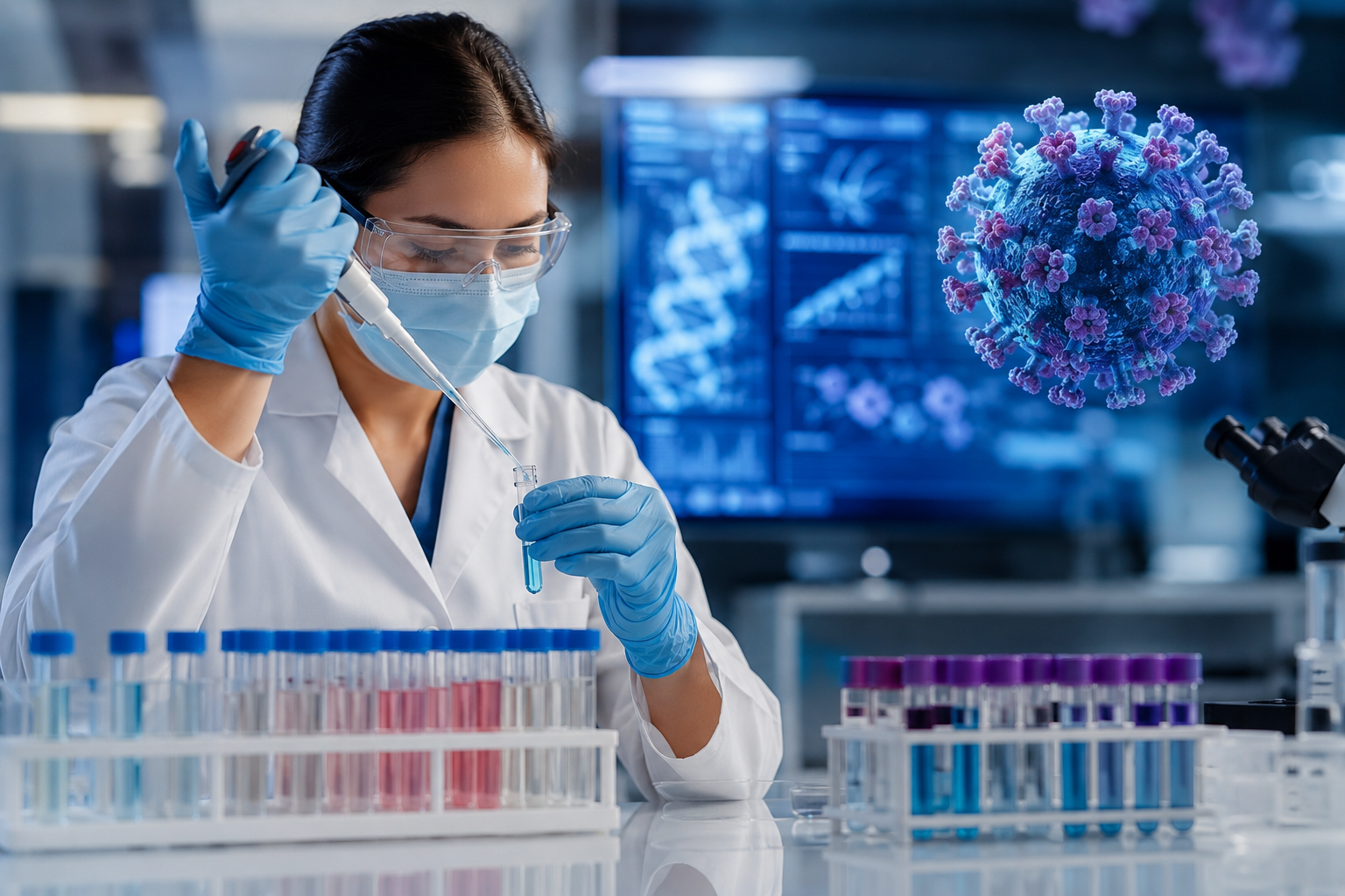 AI Creates World First Universal Vaccine to Fight Future Pandemics