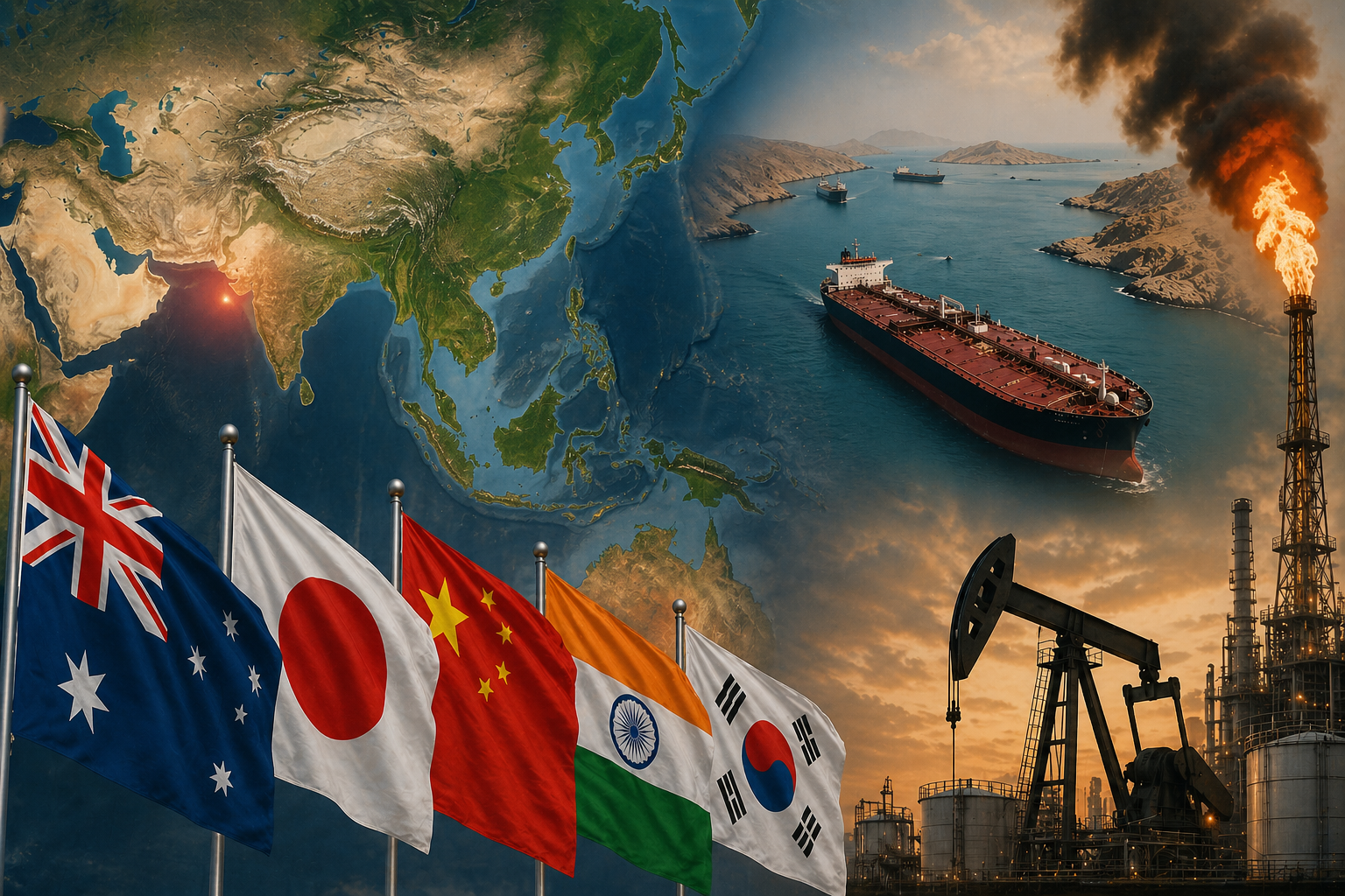 Asia Hit by Oil Disruption