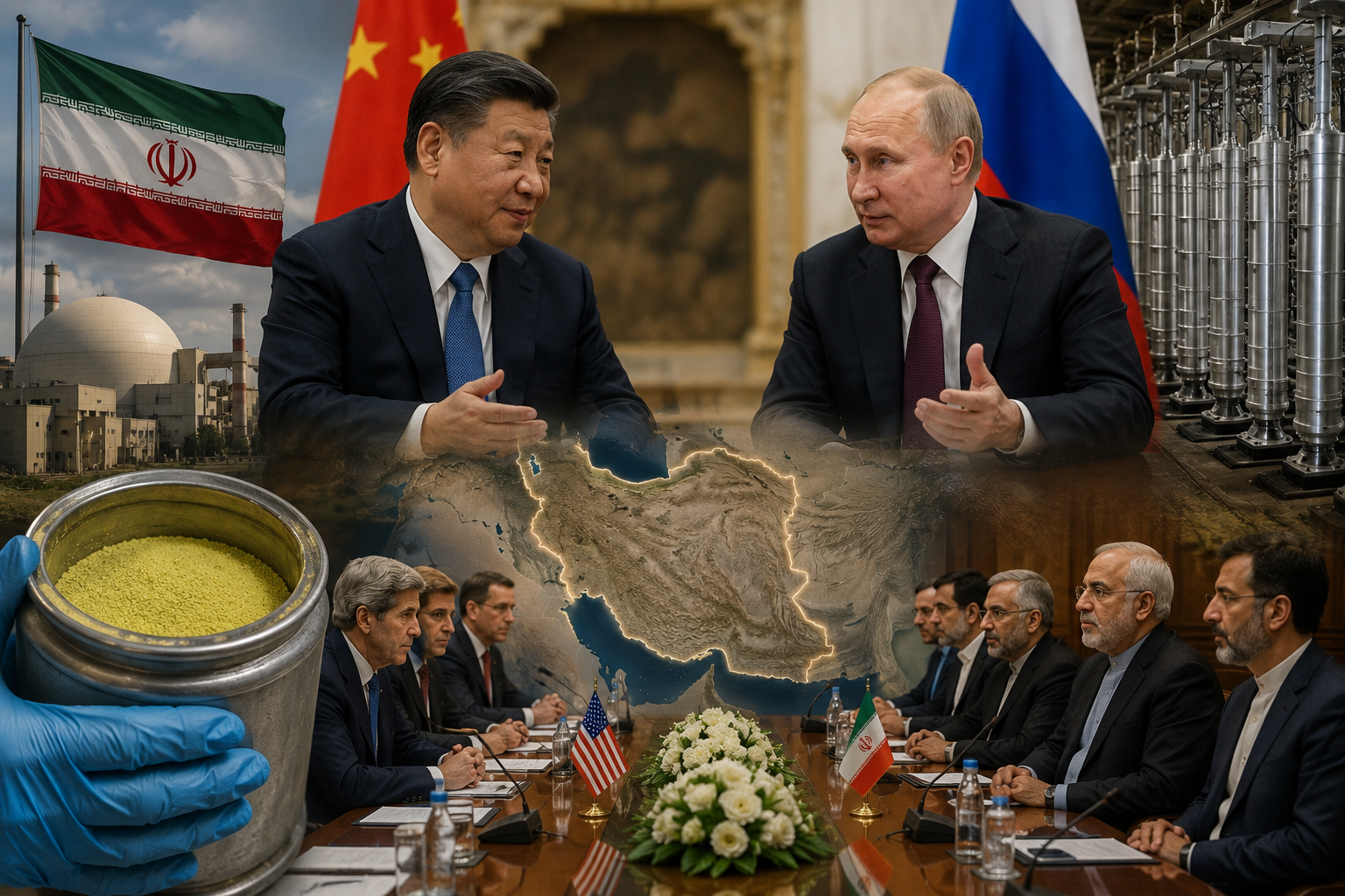 China and Russia May Discuss Securing Iran’s Enriched Uranium