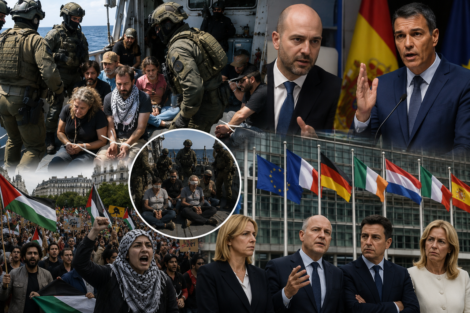 European Leaders Condemn Israel Over Gaza Flotilla Activists