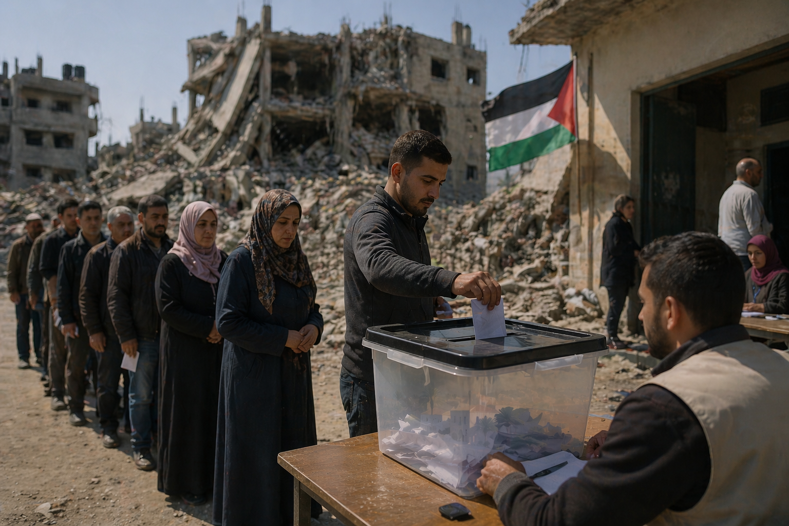 Gaza City Holds First Local Election in Many Years