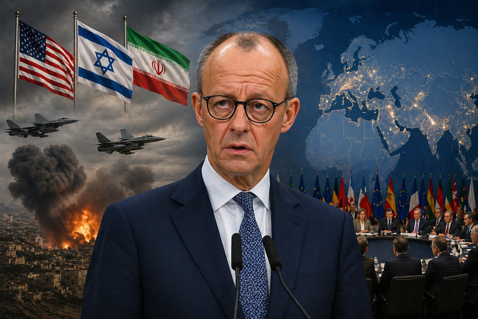 German Leader Calls Iran War Unnecessary