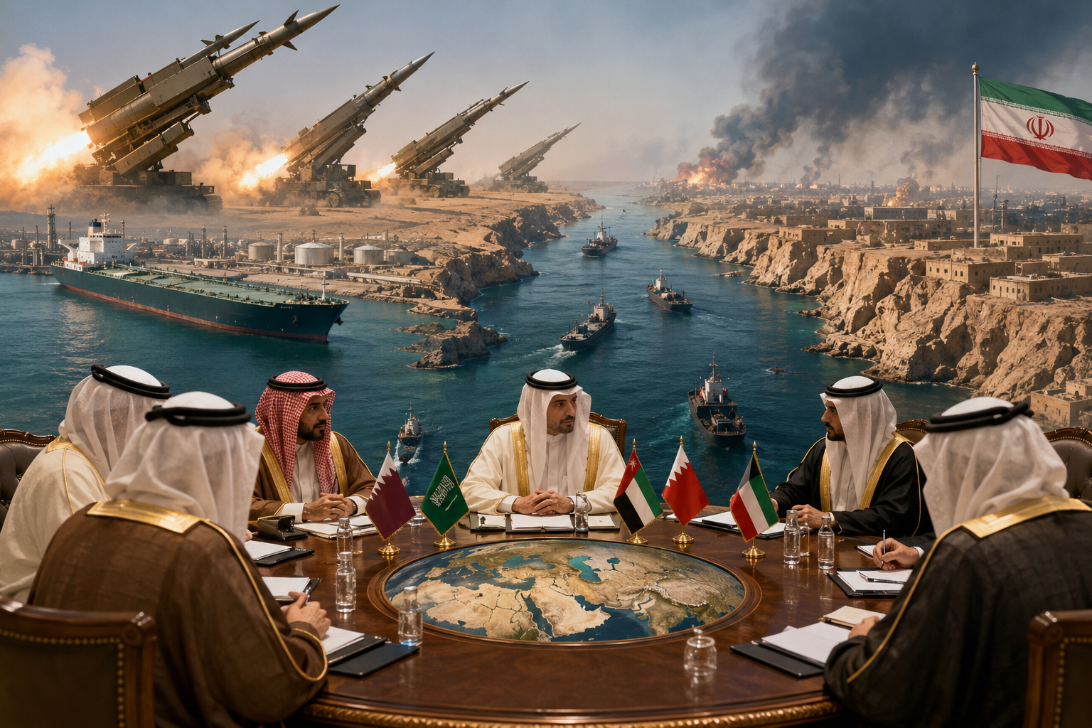Gulf Countries Seek Calm as Hormuz Crisis Raises Tensions