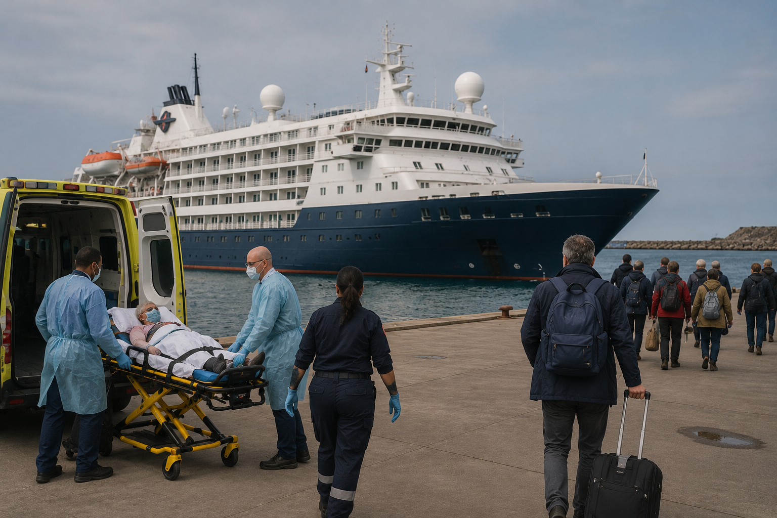 Hantavirus Outbreak Reported on Cruise Ship