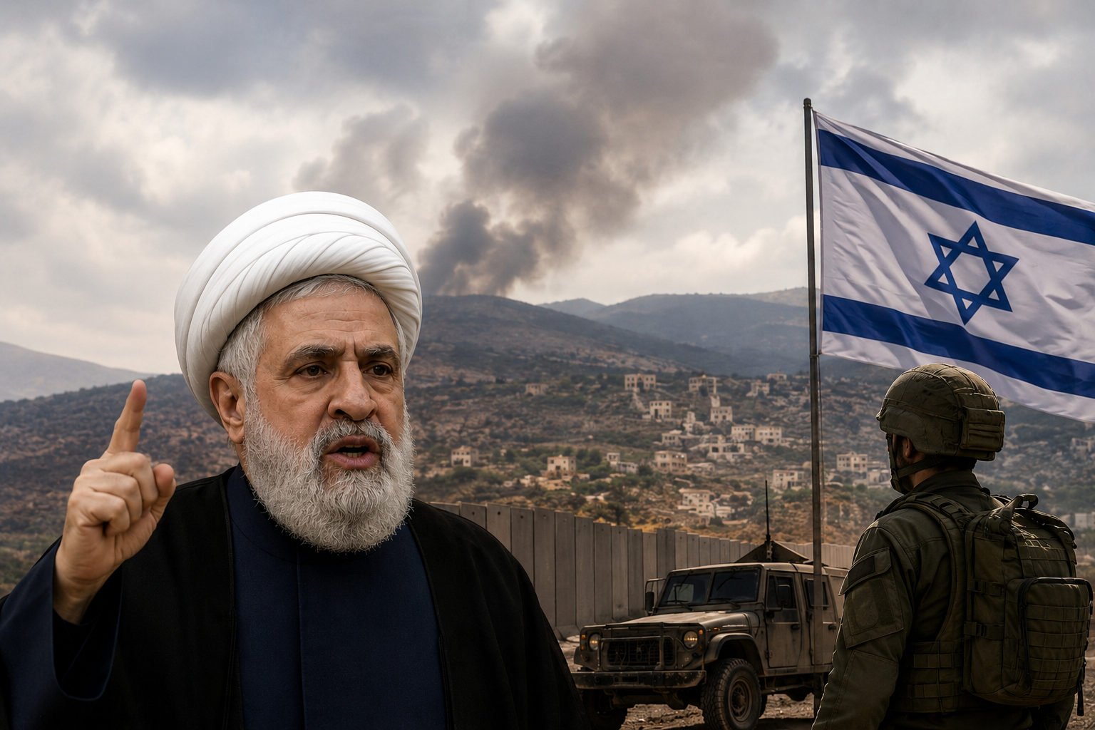 Hezbollah Chief Warns of Response to Any Israeli Ceasefire Violations