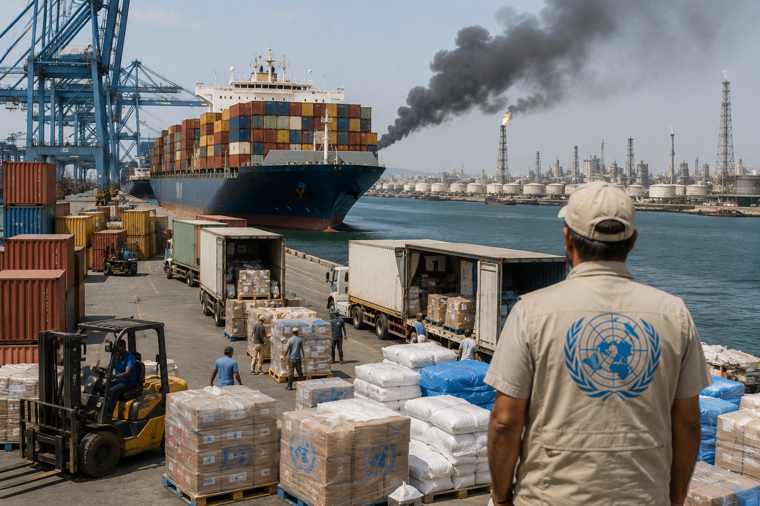 Hormuz Disruption Hits Global Aid