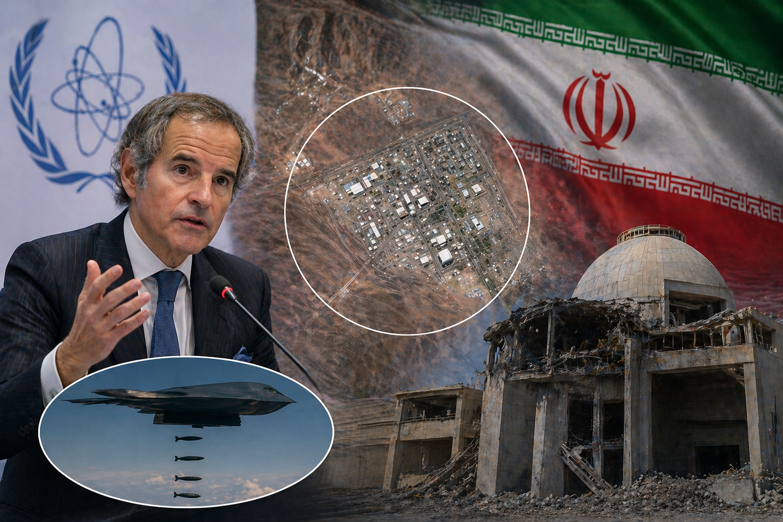 IAEA Says Iran’s Enriched Uranium Likely Still at Isfahan