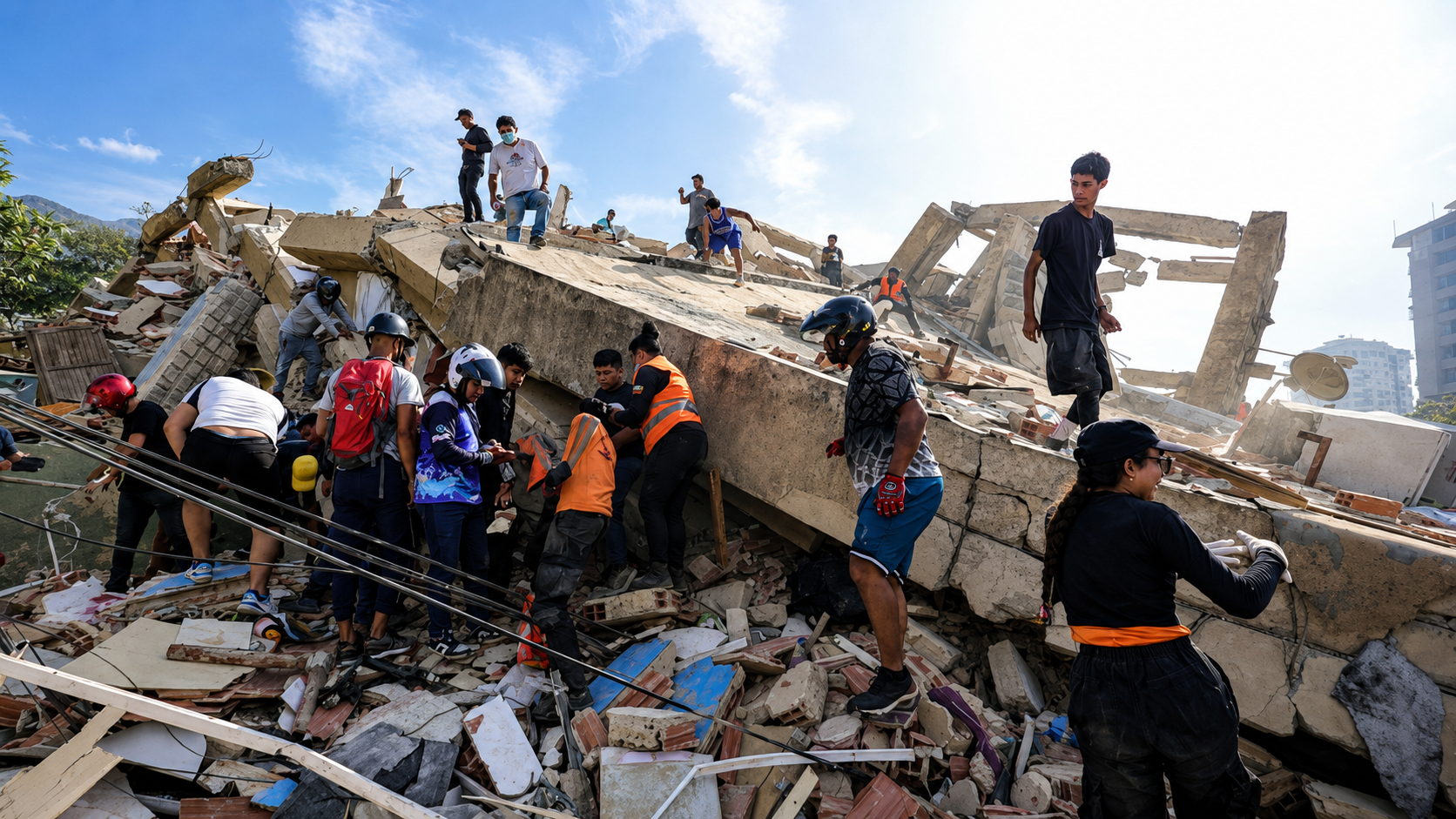 International Rescue Teams Race to Find Survivors After Deadly Venezuela Earthquakes