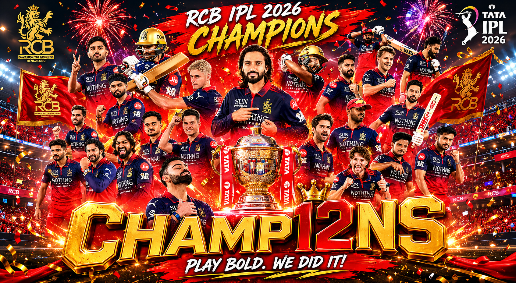 IPL 2026 Final: RCB Beat Gujarat Titans to Lift IPL Trophy