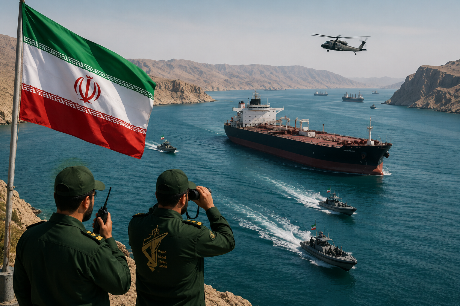 Iran Announces New Rules for Ships Crossing Strait of Hormuz