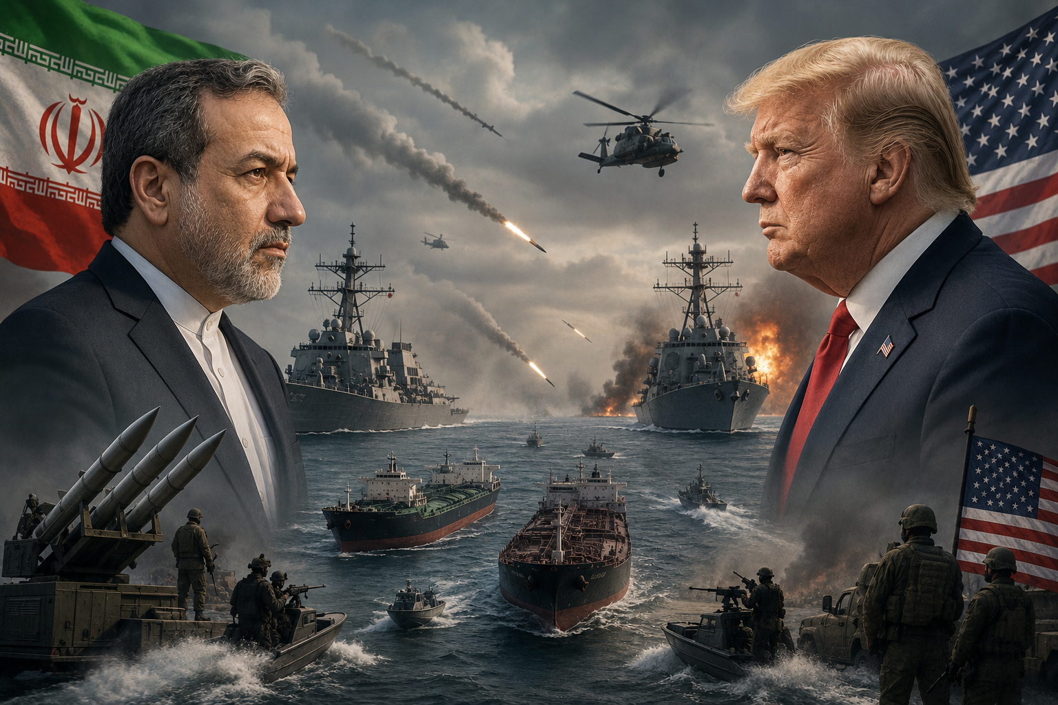 Iran Blames US for Rising Tensions in Strait of Hormuz