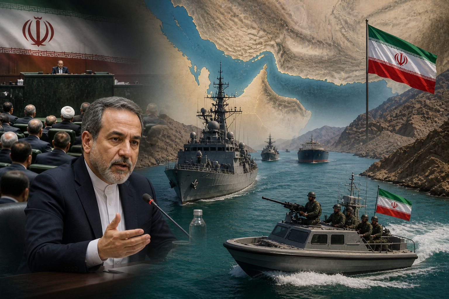 Iran Declares Itself Guardian of Strait of Hormuz