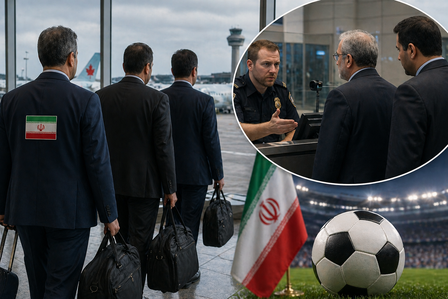 Iran Officials Skip FIFA Congress in Canada