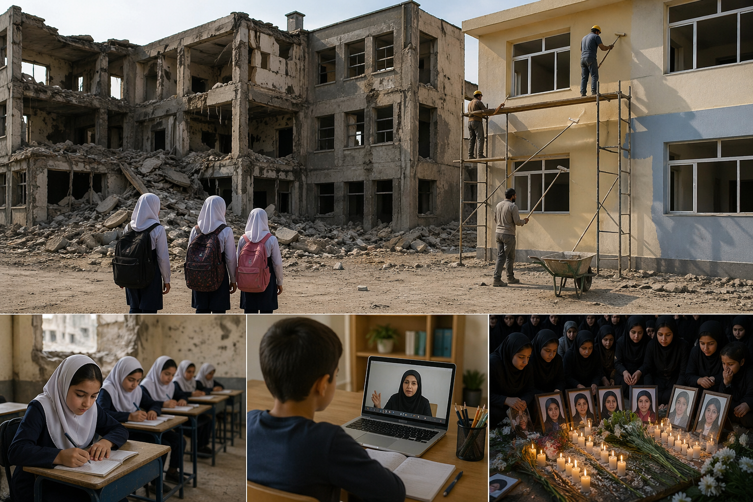 Iran Repairs Majority of War-Damaged Schools, Education Continues