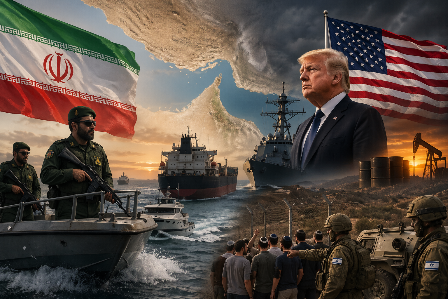 Iran Tensions Rise as IRGC Seizes Vessels in Strait of Hormuz