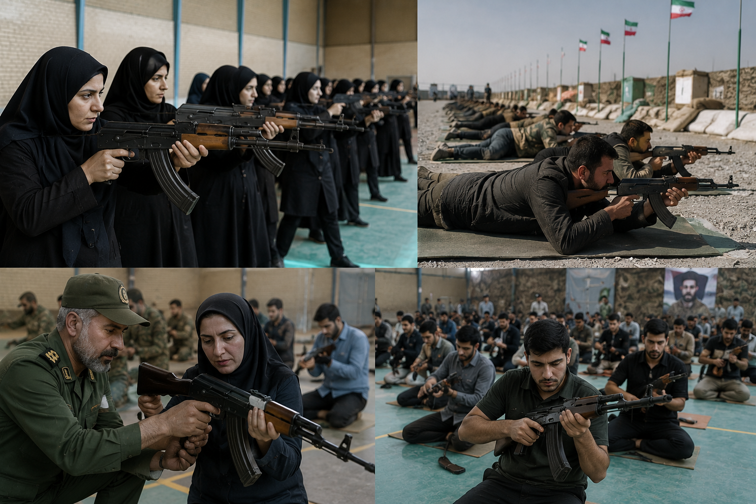Iran Trains Civilians for Defence