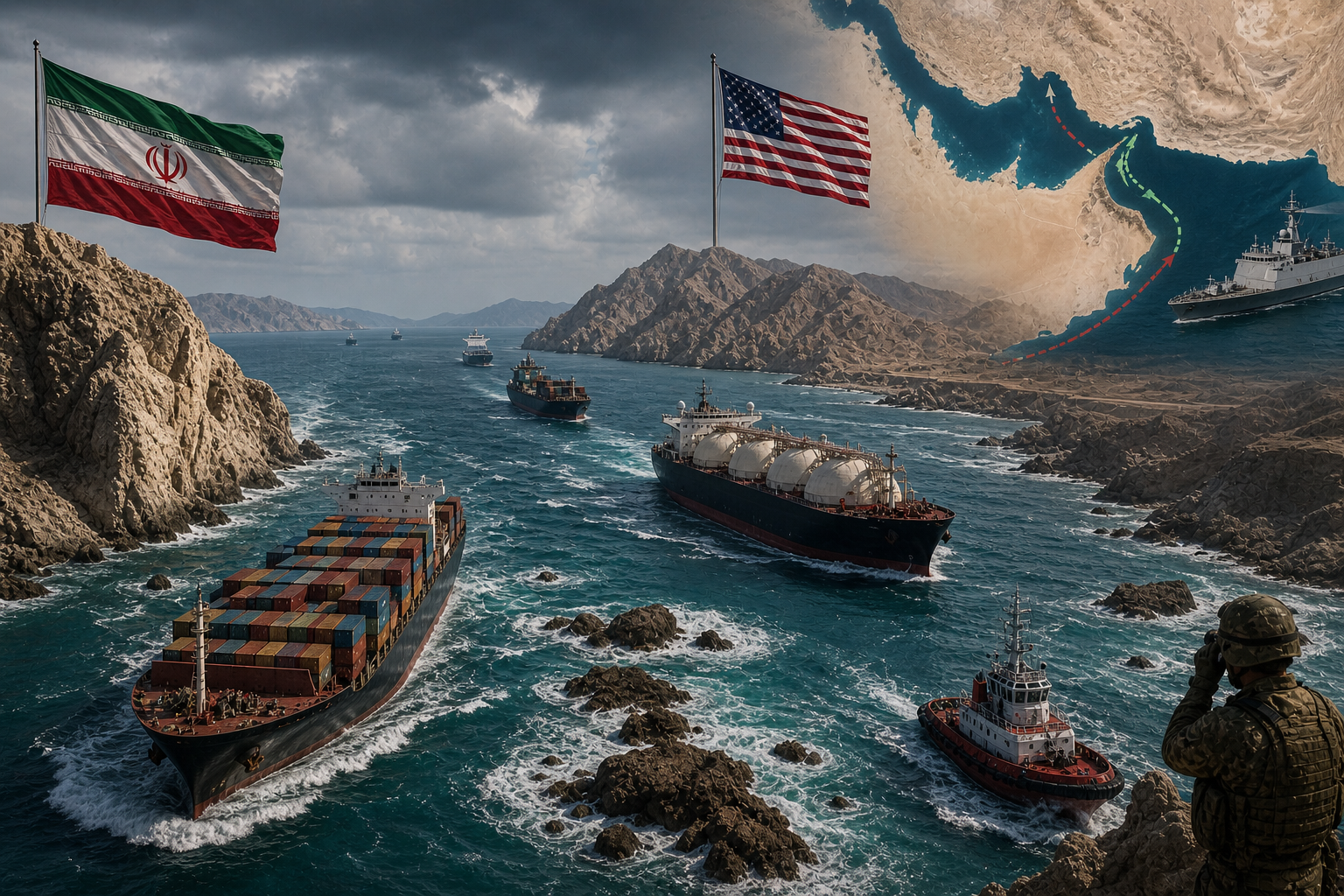 Iran Warns US-Backed Hormuz Route Is Dangerous