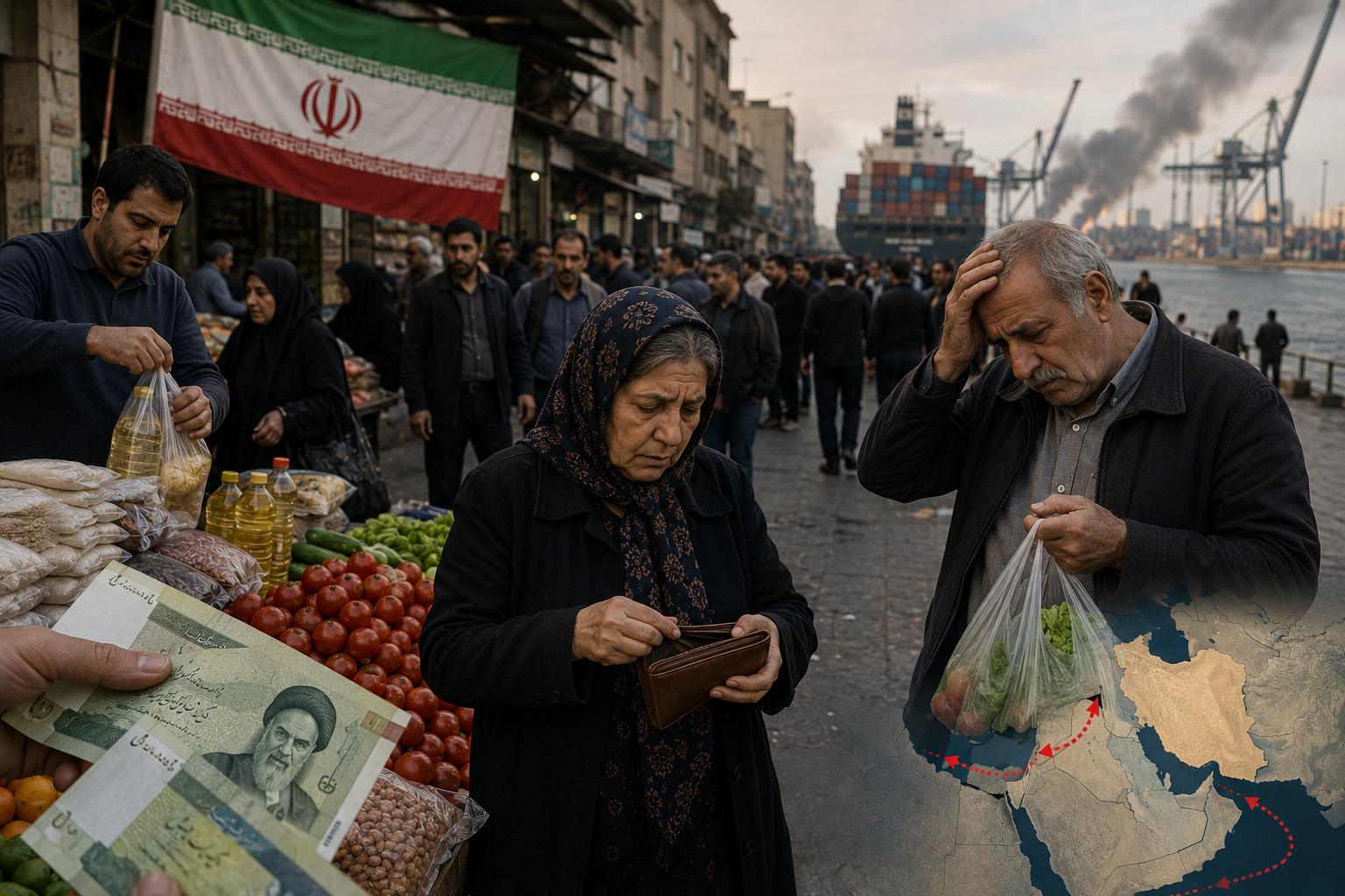 Iranians Face Rising Prices and Economic Pressure