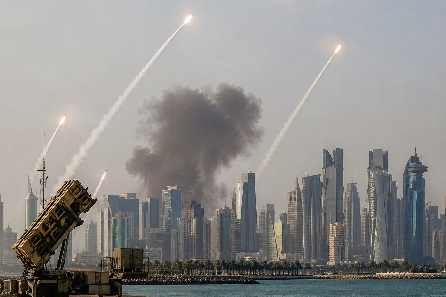 Iran's New Attacks Raise Security Concerns Across Gulf Countries