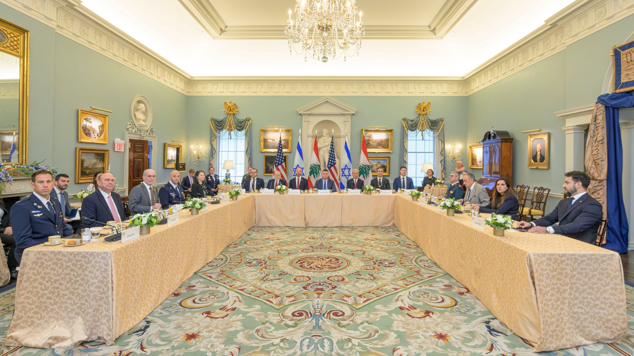 Israel and Lebanon Hold Direct Talks in Washington
