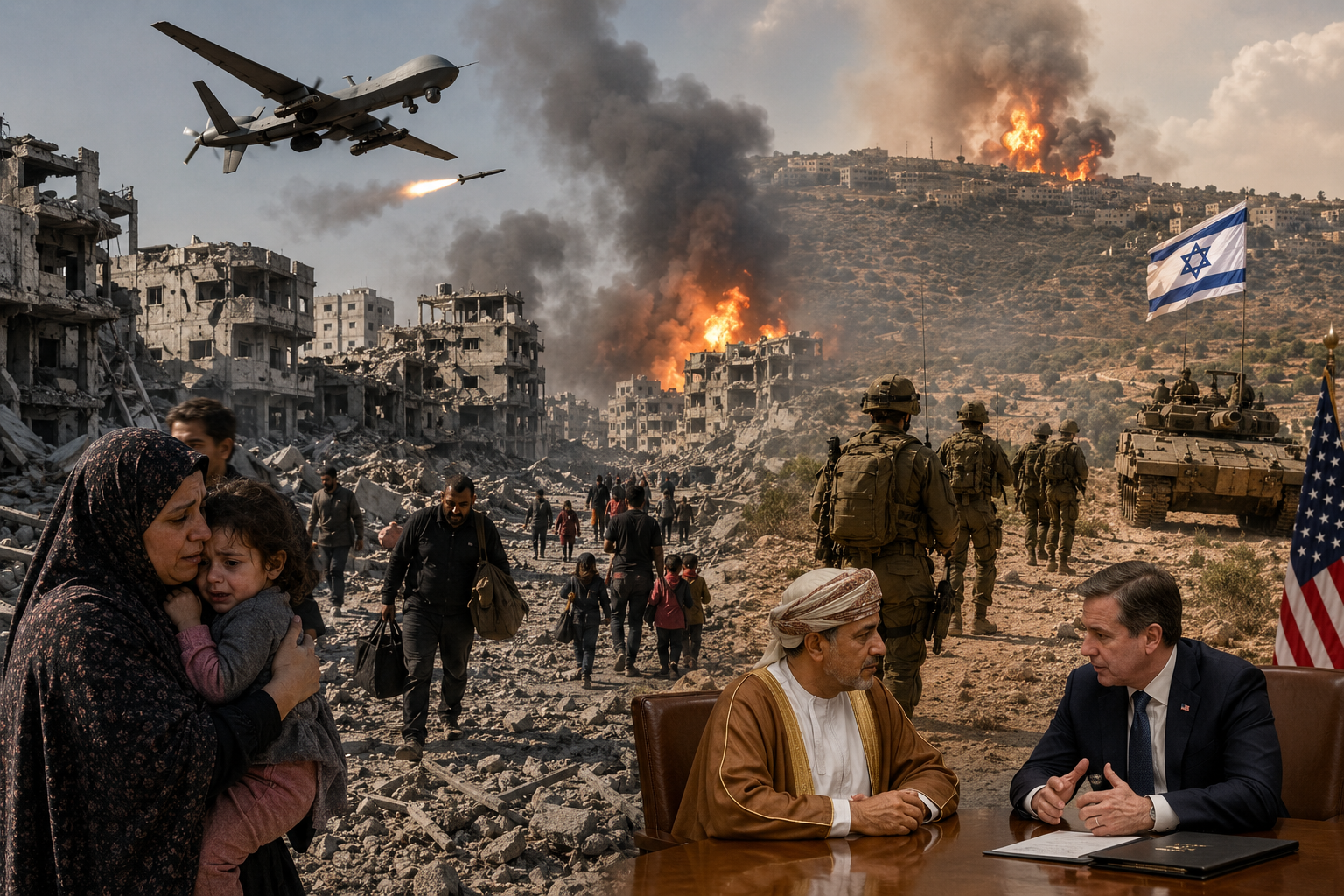 Israel Expands Military Operations in Gaza and Lebanon