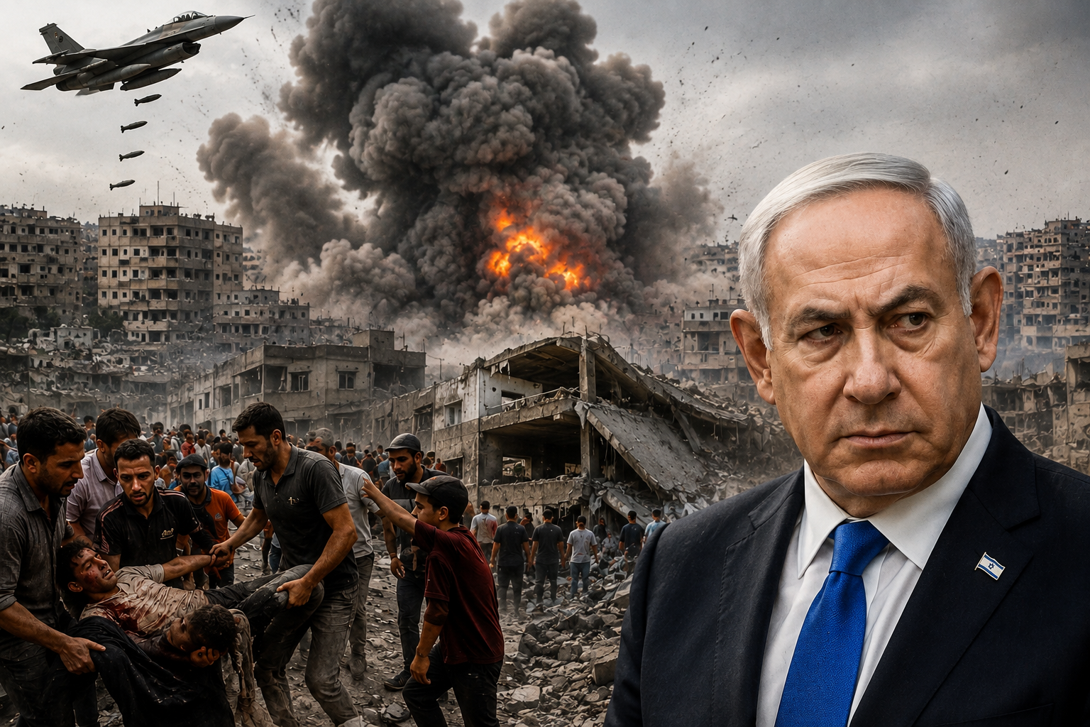 Israel Says It Attacked Hamas Targets in Gaza City and Nuseirat
