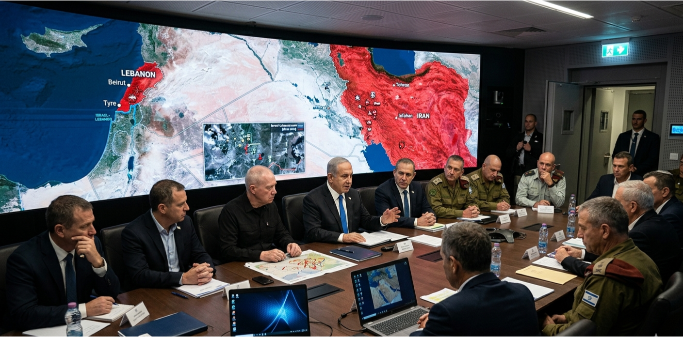 Israel Security Cabinet Holds Meeting on Iran and Lebanon Situation