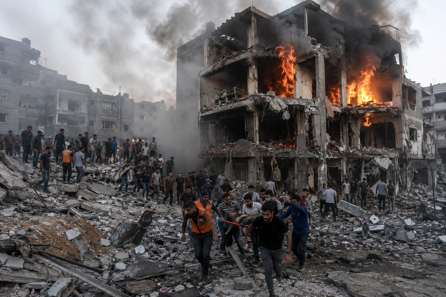 Israeli Air Strikes Hit Gaza Despite Ceasefire Claims