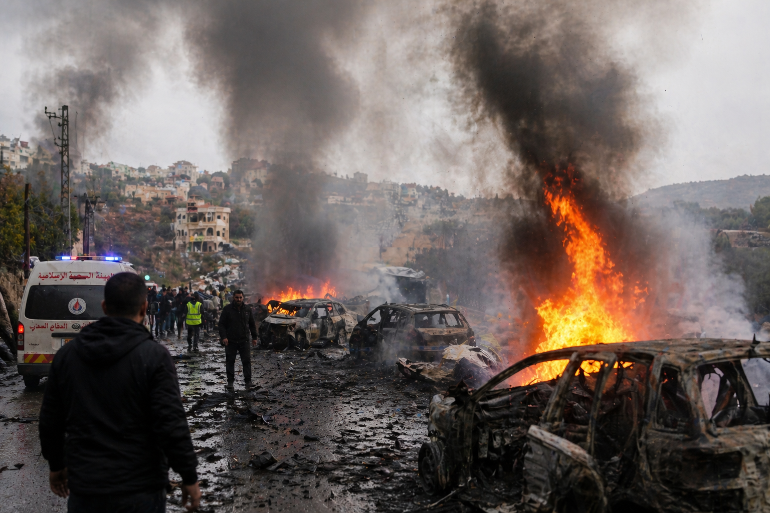 Israeli Airstrike Hits Convoy in Lebanon, One Killed