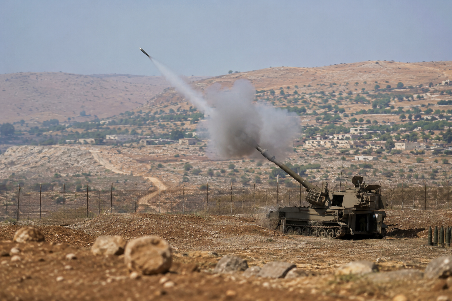 Israeli Artillery Shells Southern Syria’s Quneitra, No Casualties Reported