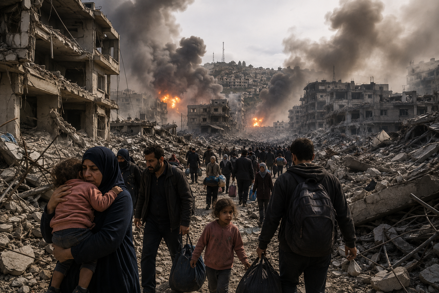 Israeli Attacks on Lebanon Leave Thousands Dead Since March