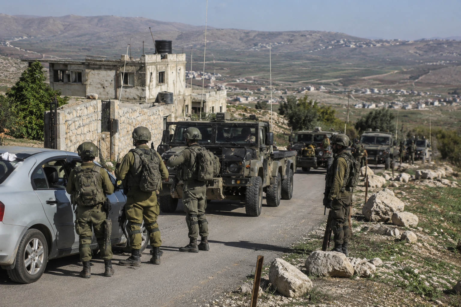 Israeli Forces Carry Out New Operations in Southern Syria