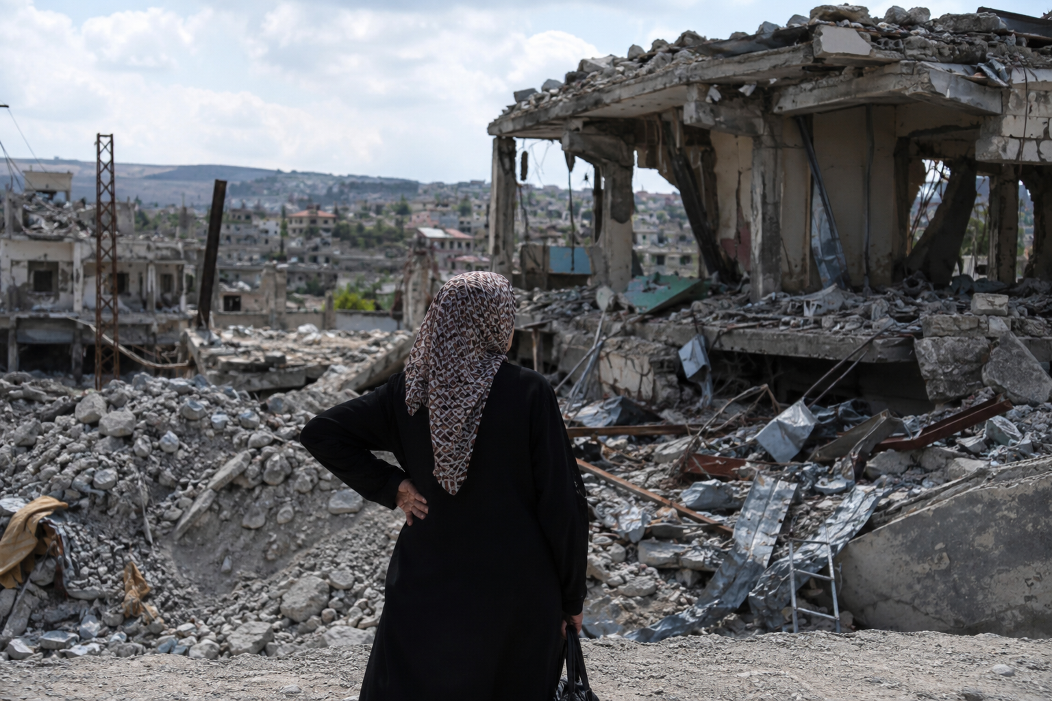 Lebanese Families Return to Southern Towns and Rebuild After Heavy Destruction