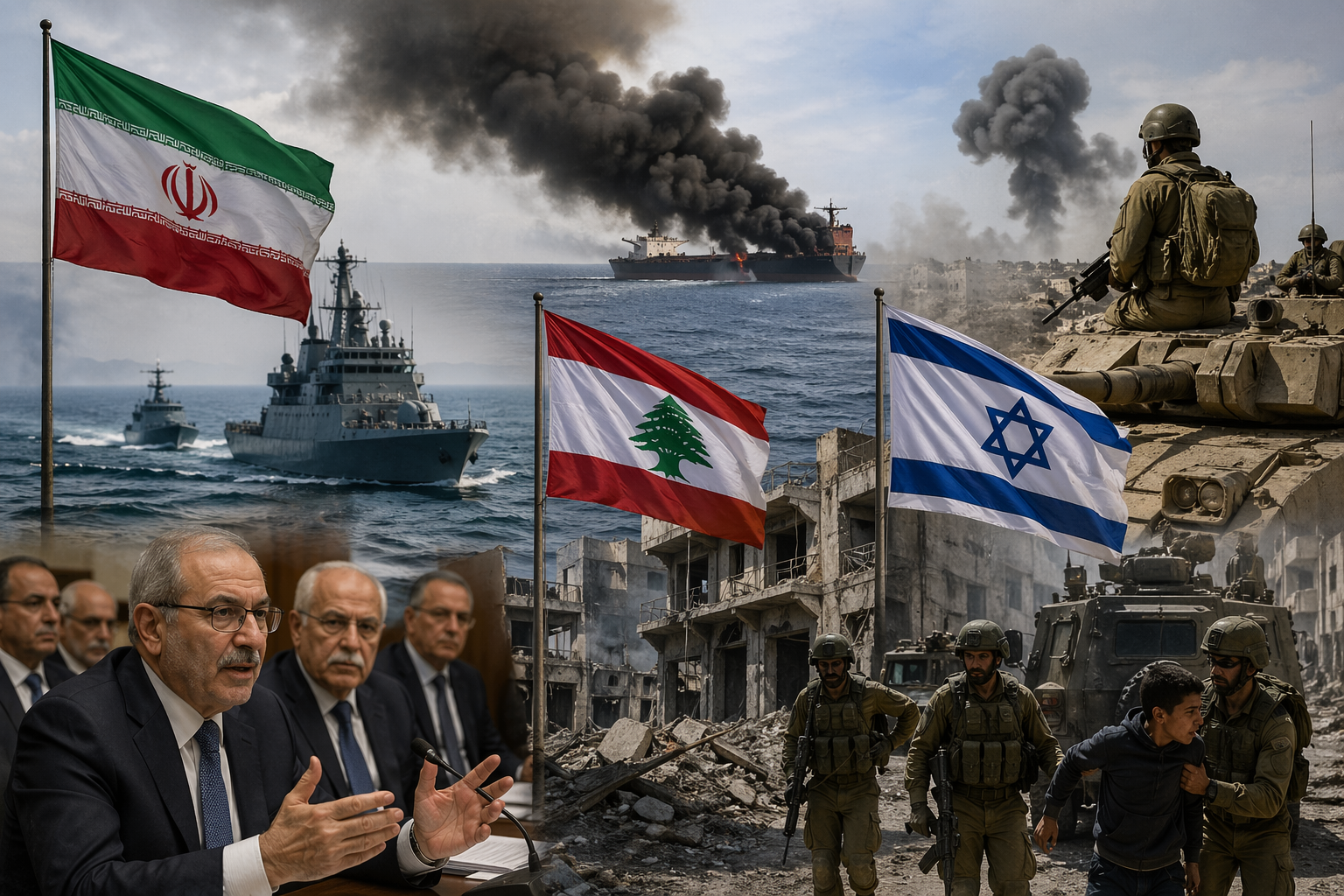 Lebanon Demands Israeli Withdrawal Before Talks