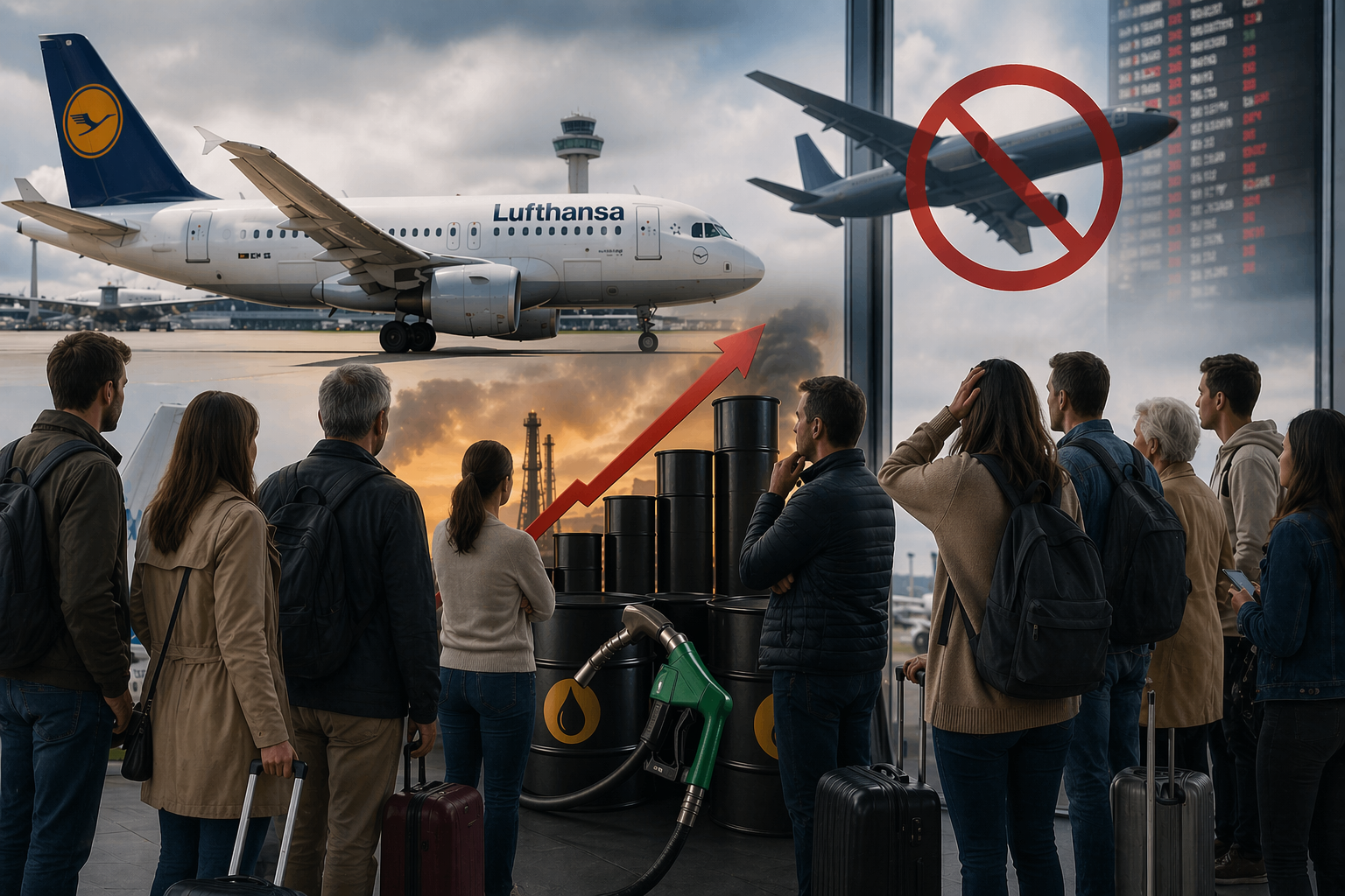 Lufthansa Cuts Flights Over Fuel Costs