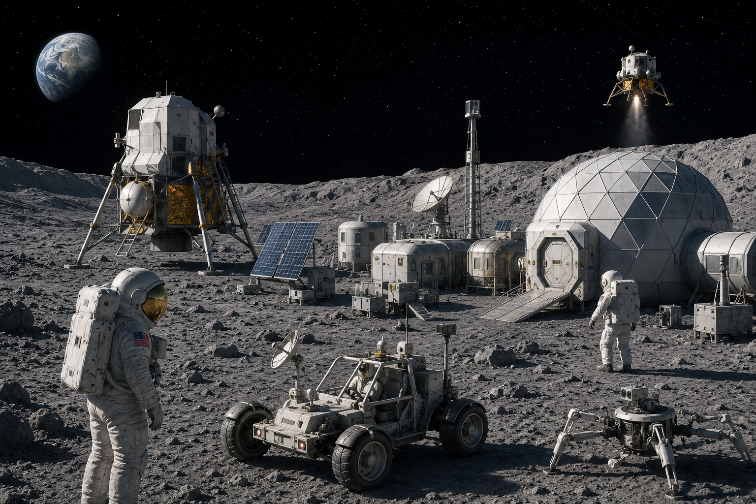 NASA Reveals New Plan to Build Permanent Moon Base by 2032