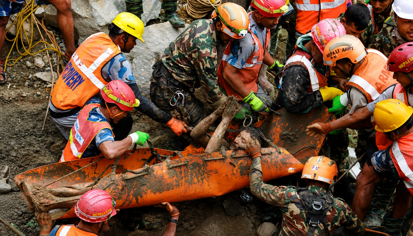 Nepal Flood Disaster: Rescuers Save Workers Trapped in Tunnel as Death Toll Passes 1,300