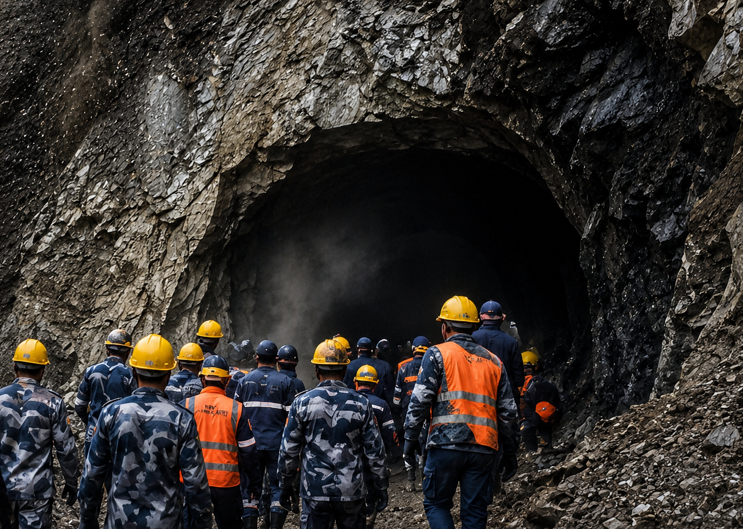 Nepal Rescuers Blast Through Hillside to Reach Hundreds of Trapped Hydropower Workers