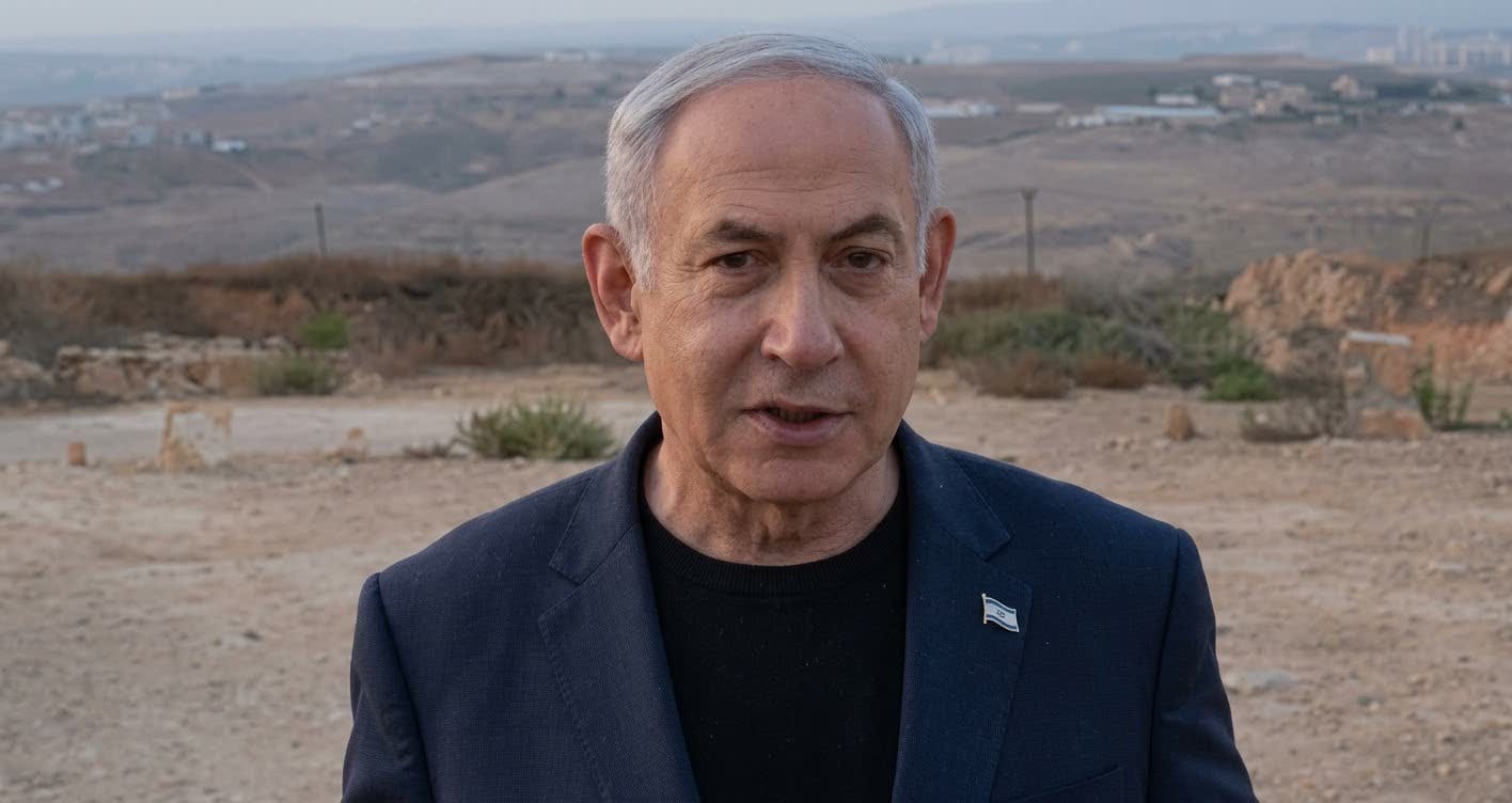 Netanyahu Says Israel Will Maintain Military Control West of the Jordan River