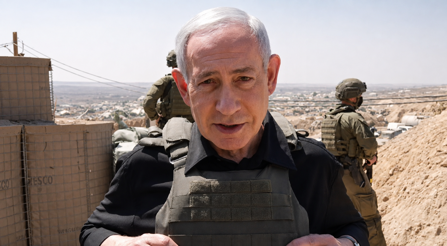 Netanyahu Says Israel Will Not Withdraw From Gaza
