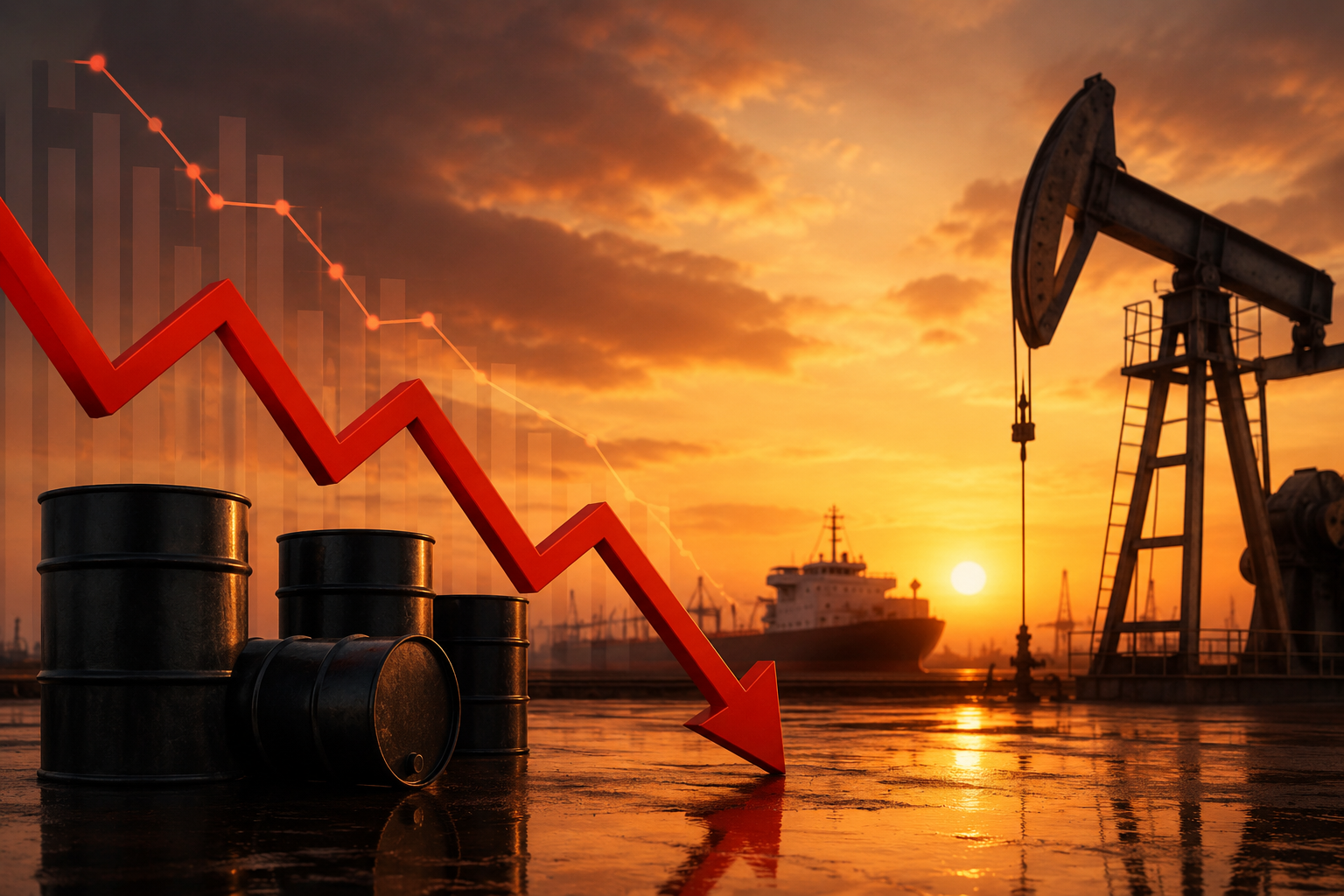 Oil Prices Fall as US-Iran Deal Uncertainty Raises Economic Fears