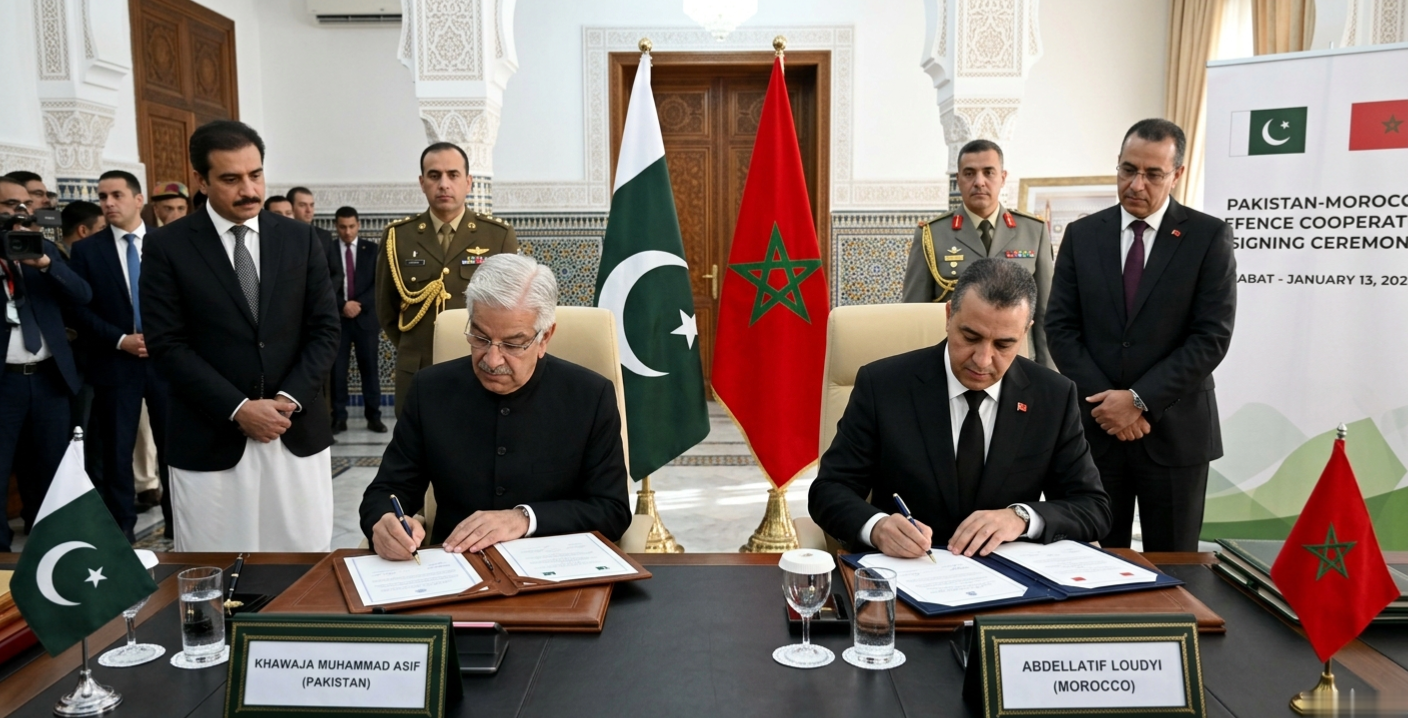 Pakistan and Morocco Sign Defence Deal for Joint Military Production