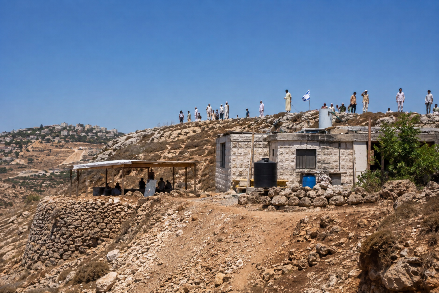 Palestinian Families Besieged by Israeli Settlers in West Bank