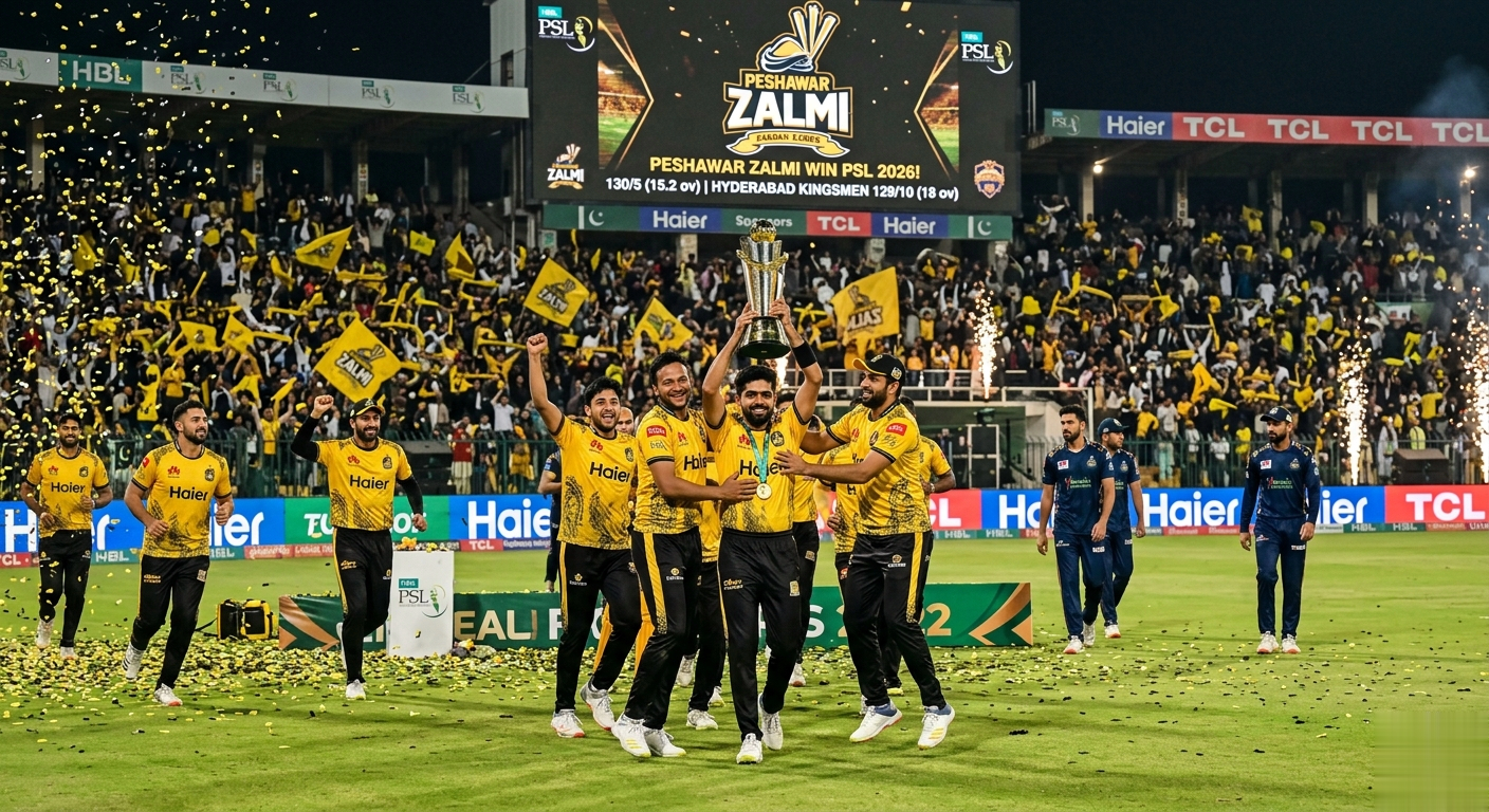 Peshawar Zalmi Win PSL 2026 Final in Dominant Style