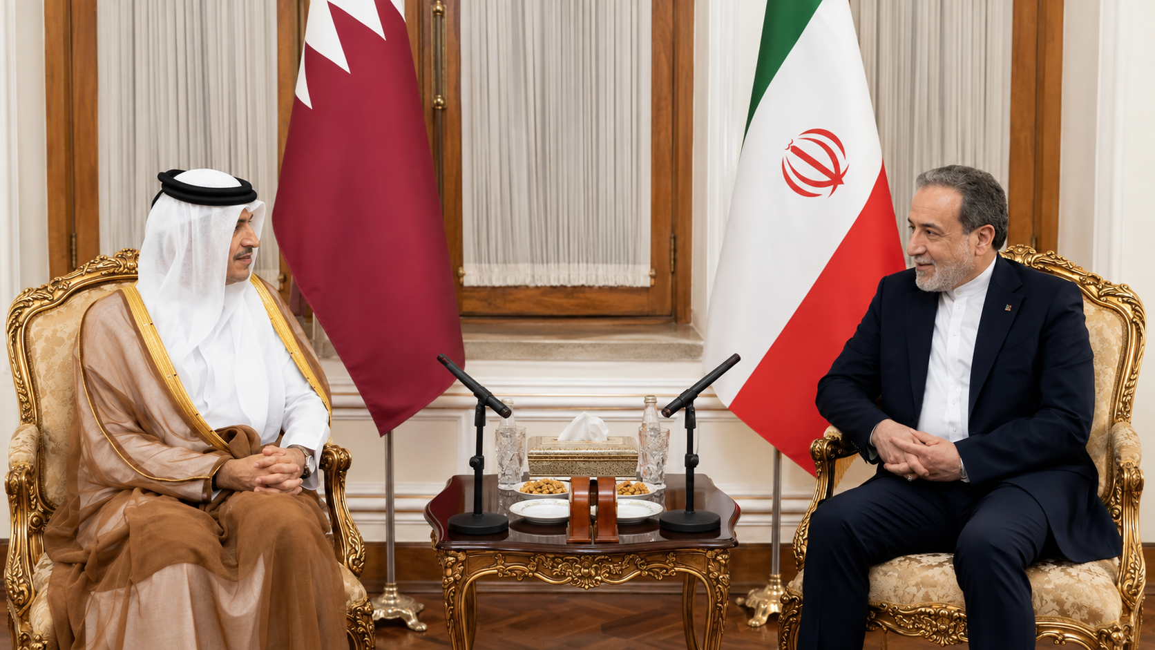 Qatar PM Visits Tehran to Test Whether Iran Is United on Strait Deal
