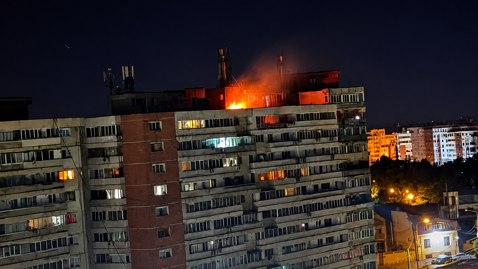 Russian Drone Hits Apartment Building in Romania