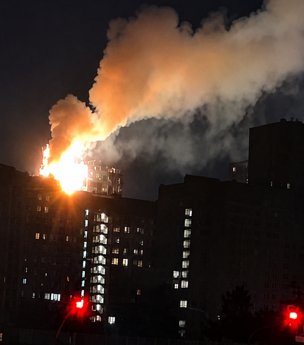 Russian Missile and Drone Attack on Kyiv Kills at Least Eight