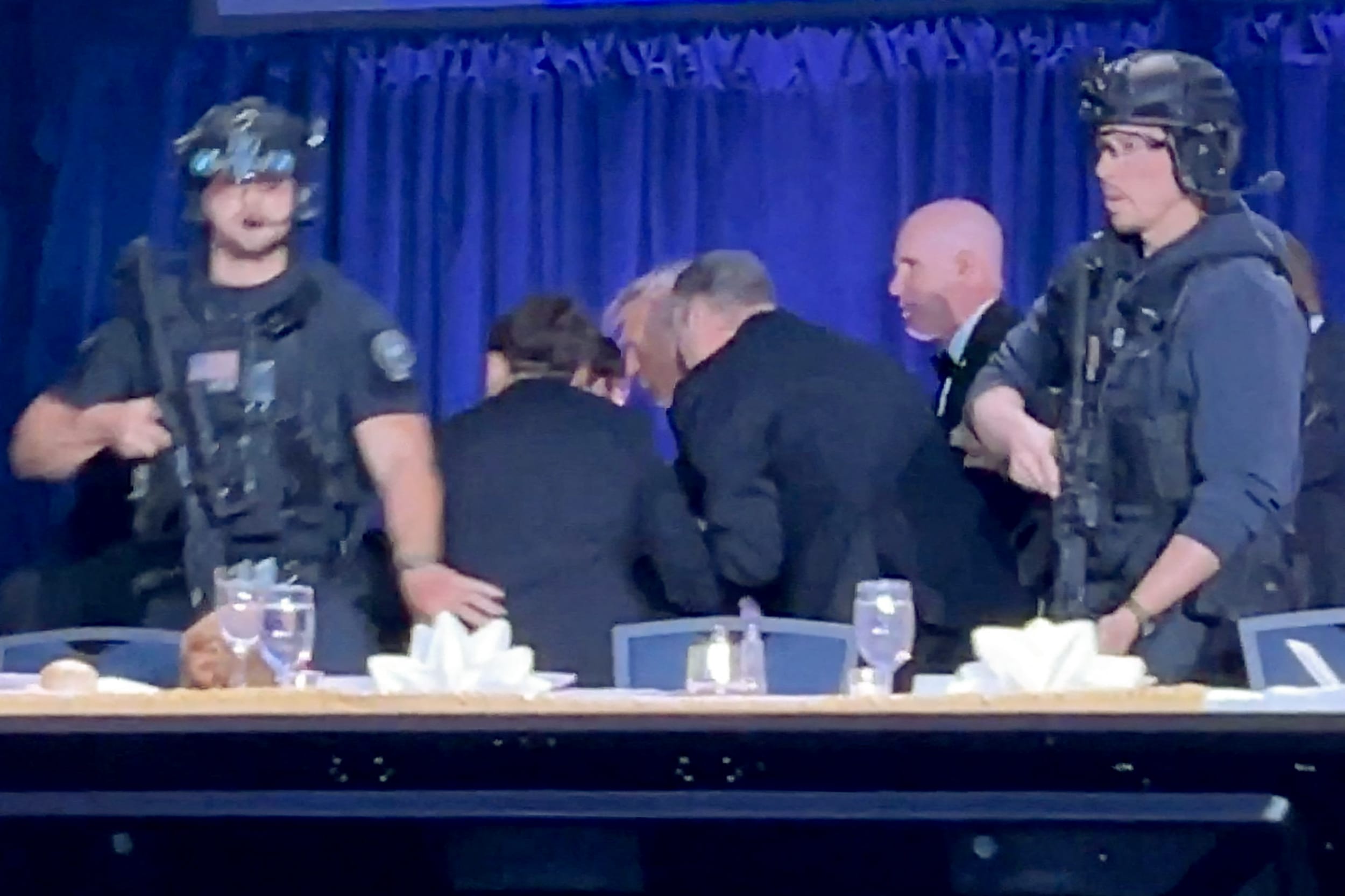 Shooting Scare Disrupts White House Dinner