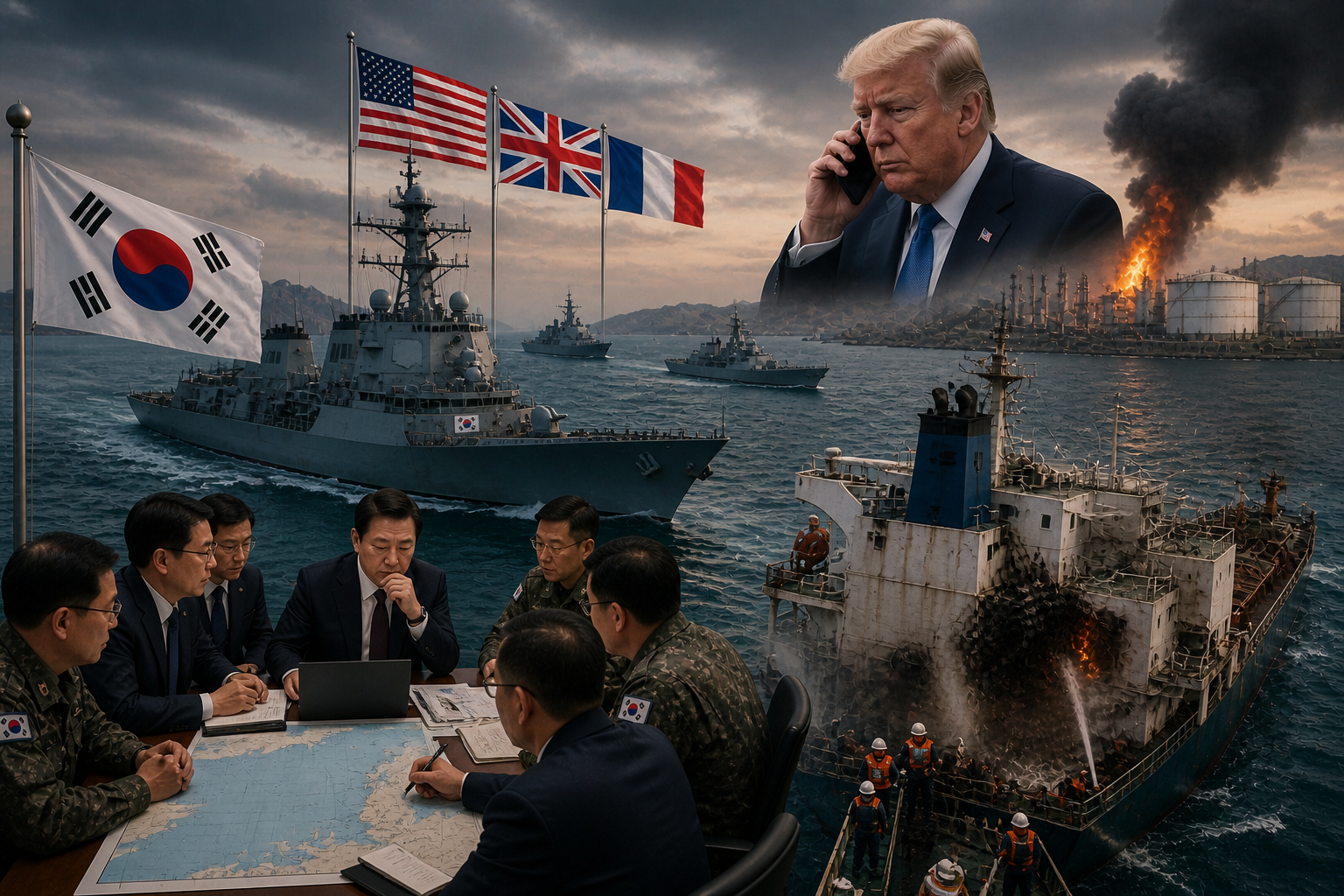 South Korea Weighs Joining US Mission After Ship Incident